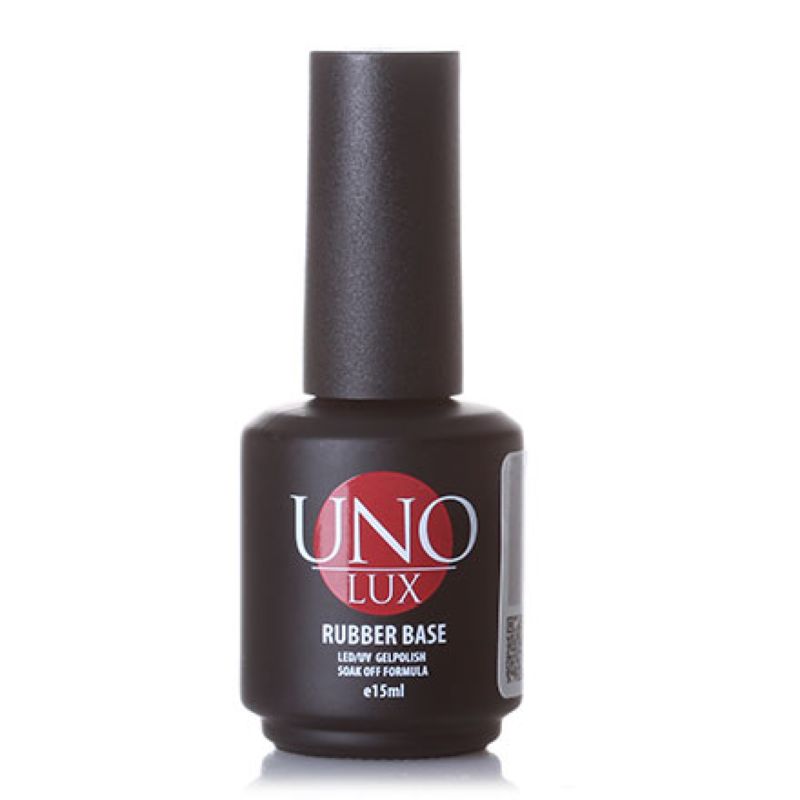 Uno rubber. Uno Lux Rubber Base 15мл. Uno база Рубер Люкс. Uno, база Lux Rubber Gel, 15ml. Праймер Base Lux, 15 мл.